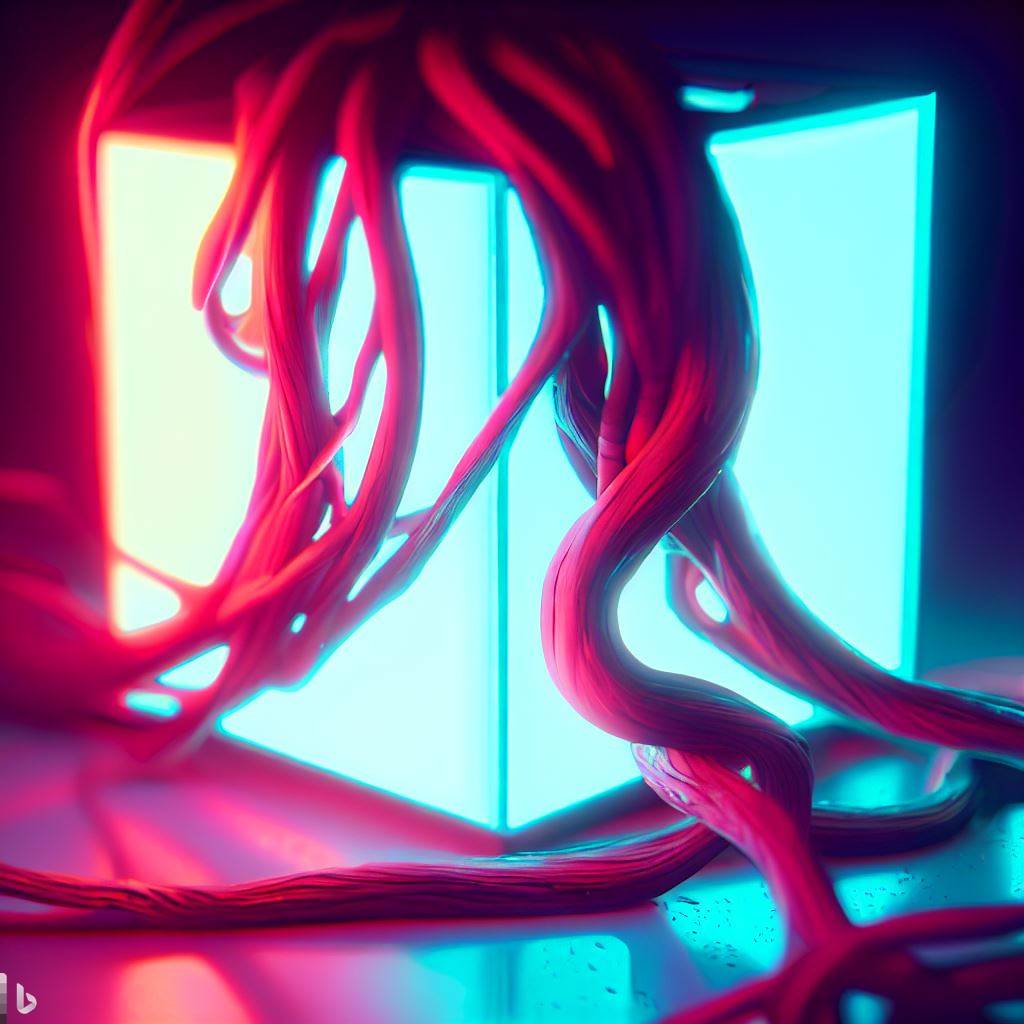 tentacles on a cube